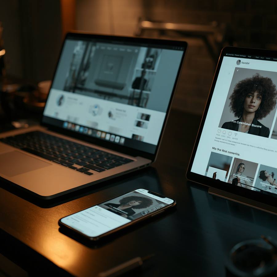 Concept web multi-écrans